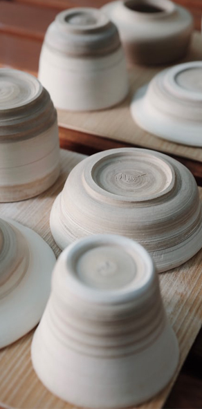 Earth collection bowls